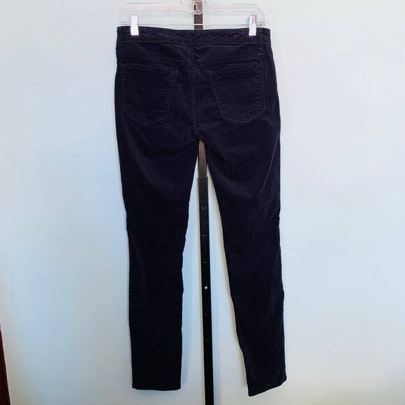 Gap Always Skinny Velvet Pants in Dark Indigo Size 26 - Picture 6 of 8